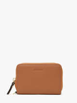 Coin Purse Equestre Leather Etrier Beige equestre EEQT096M