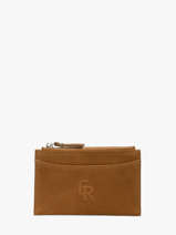 Card Holder Cavalier Nubuck Leather Etrier Beige cavalier nubuck ECAN094M